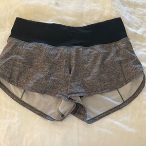 Lululemon speed up shorts
